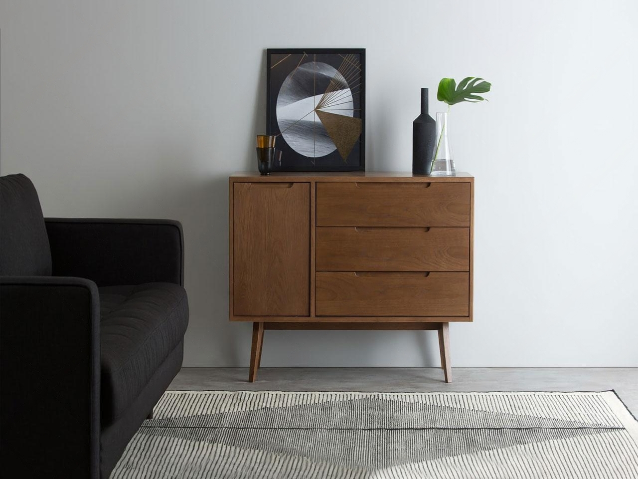 میز کنسول چوبی