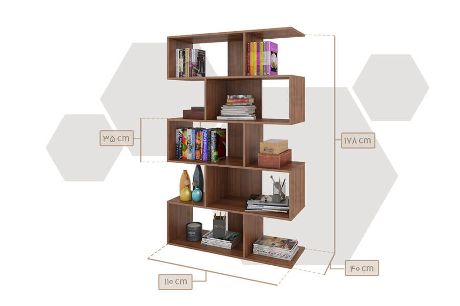 کتابخانه دیواری B7