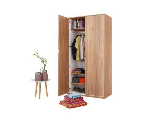 کمد لباس ام دی اف سفید لولایی جزیره